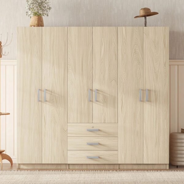 6-door-wooden-wardrobe-gray-front