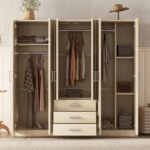 6-door-wooden-wardrobe-gray-in-room