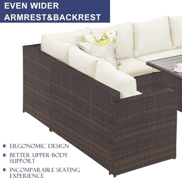 7-piece-wicker-patio-dining-sectional-set-cushion-detail