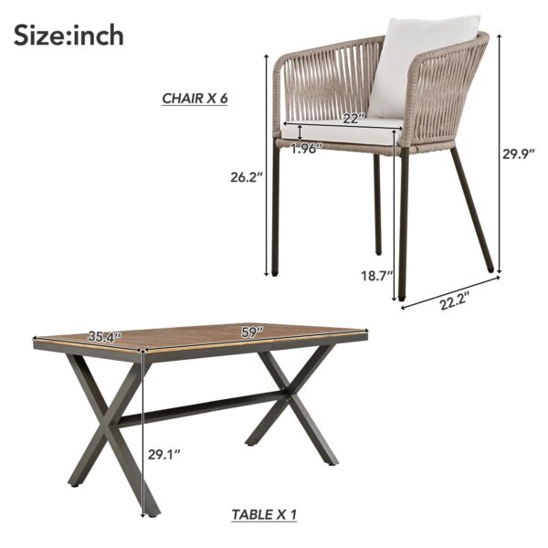 7-piece-wicker-rope-outdoor-dining-set-dimensions