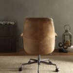 acme-hamilton-coffee-leather-office-chair-rear-view