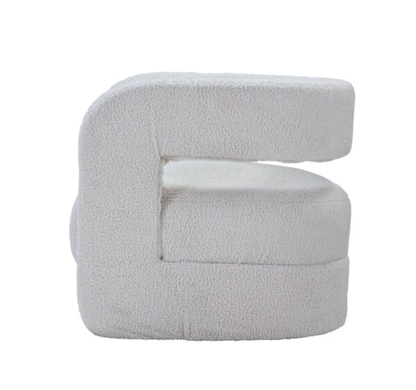 acme-yitua-white-sherpa-accent-chair-back-view