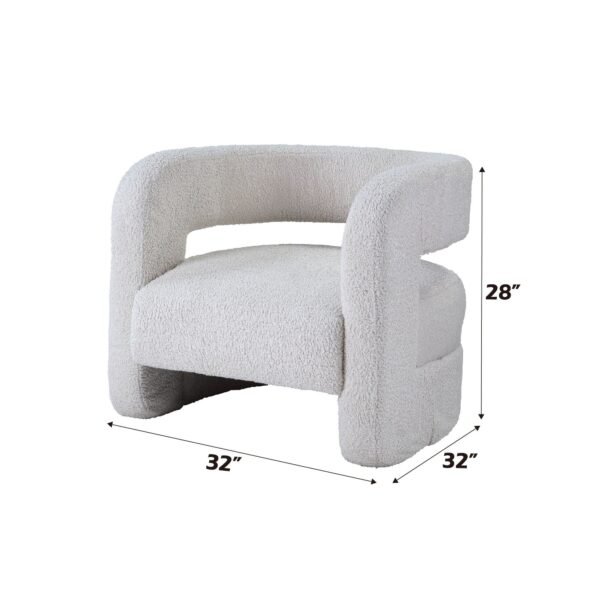 acme-yitua-white-sherpa-accent-chair-dimensions