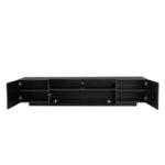 aukfa-black-led-tv-stand-front-view