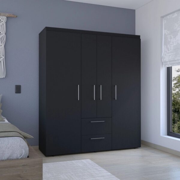 bariloche-black-4-door-wardrobe-in-room-2