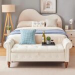beige-velvet-storage-bench-in-bedroom