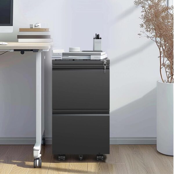 black-2-drawer-mobile-locking-file-cabinet-decor-office