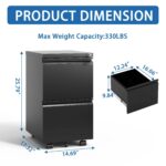 black-2-drawer-mobile-locking-file-cabinet-dimensions