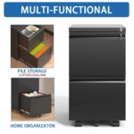 black-2-drawer-mobile-locking-file-cabinet-multifunctional