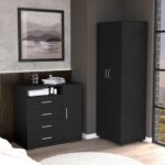 black-2-piece-bedroom-set-in-room