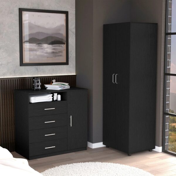 black-2-piece-bedroom-set-in-room