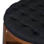 black-button-tufted-ottoman-coffee-table-top-detail