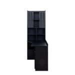 black-l-shaped-corner-desk-hutch-side-view