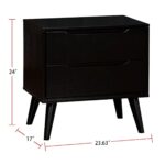 black-mid-century-modern-nightstand-dimensions