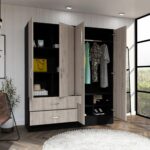 bolton-black-light-gray-armoire-bedroom-setting