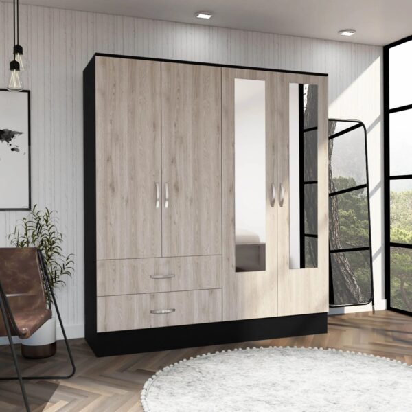 bolton-black-light-gray-armoire-in-room