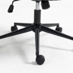 brown-pu-leather-mid-back-reclining-office-chair-base-detail