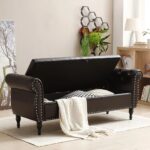brown-pu-leather-storage-bench-in-living-room