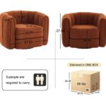 brown-swivel-barrel-accent-chair-dimensions