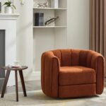 brown-swivel-barrel-accent-chair-living-room