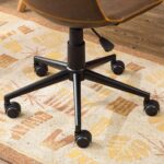 cesena-brown-faux-leather-swivel-office-chair-base-detail