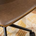 cesena-brown-faux-leather-swivel-office-chair-seat-detail