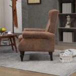 coffee-high-back-armchair-side-view