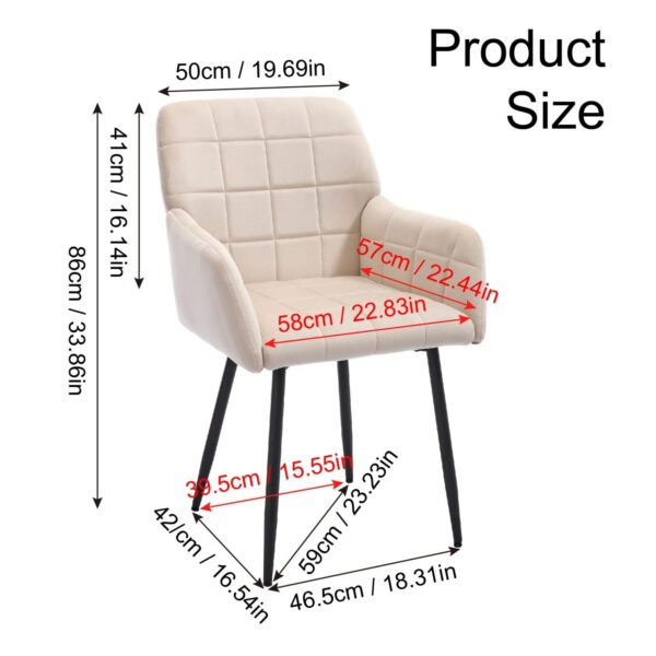 cream-velvet-dining-chair-dimensions
