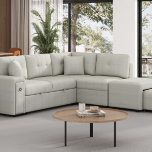 Hudson Sleeper Sofa with Ottoman