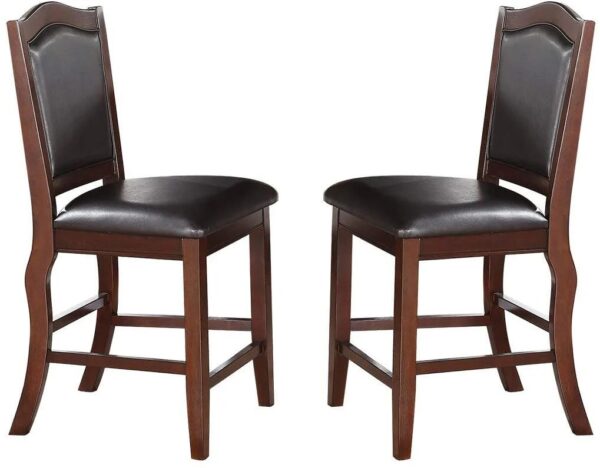 dark-brown-wood-counter-height-chairs-set