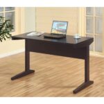 espresso-desk-locking-file-cabinet-desk-front-view