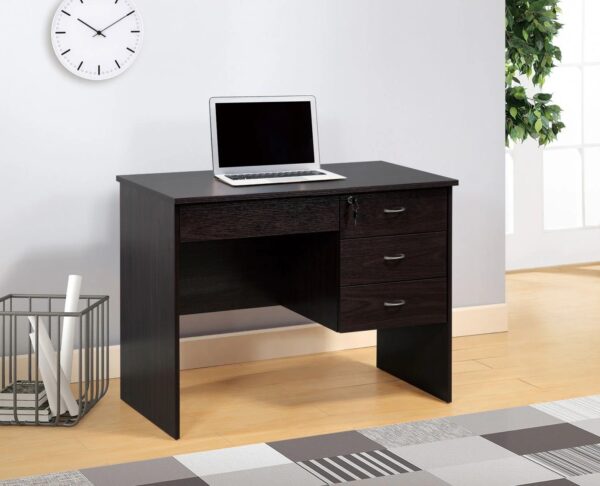 espresso-student-desk-locking-drawers-decor-room
