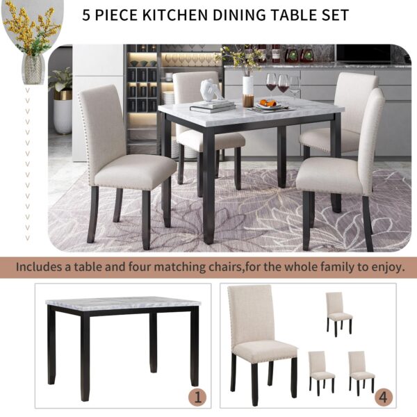 faux-marble-5-piece-dining-set-overview