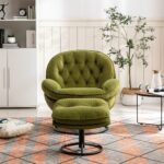 fruit-green-velvet-swivel-accent-chair-room-angle