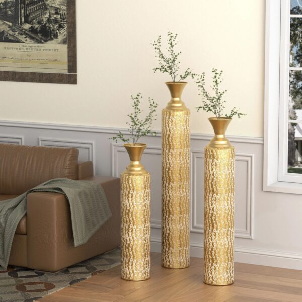 gold-distressed-metal-vases-with-stems