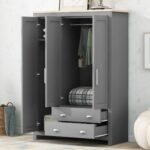 gray-3-door-wardrobe-bedroom-setting