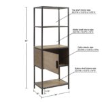 gray-black-industrial-bookcase-dimensions