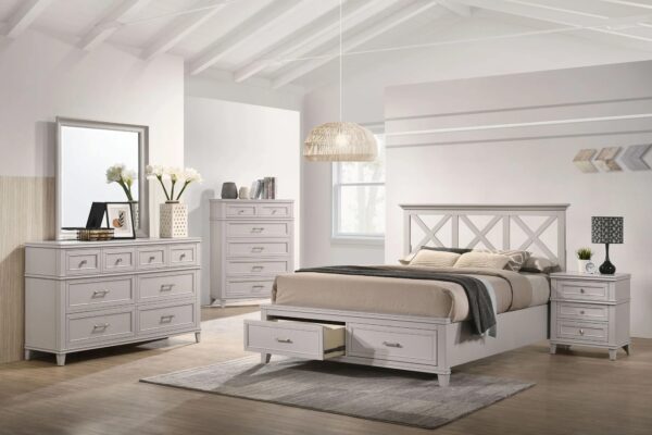 gray-square-beveled-dresser-mirror-bedroom-set
