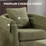 green-chenille-swivel-accent-chair-premium-chenille-fabric