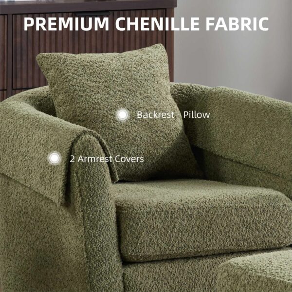 green-chenille-swivel-accent-chair-premium-chenille-fabric