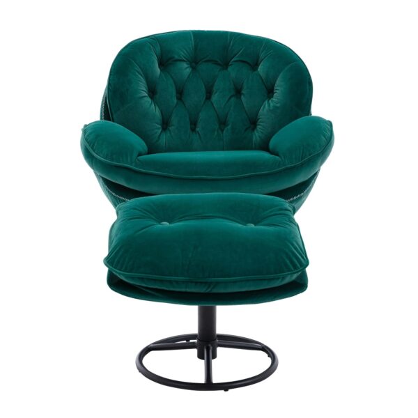 green-velvet-swivel-accent-chair-close-up