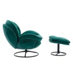 green-velvet-swivel-accent-chair-ottoman-side