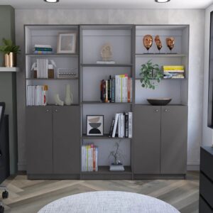 Romero Bookcase Set (3-Piece)
