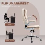 homcom-cream-white-executive-chair-flip-up-arms-up