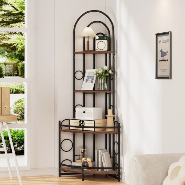 industrial-4-tier-corner-bookshelf-in-living-room