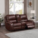 keily-dark-brown-reclining-glider-loveseat-room-angle