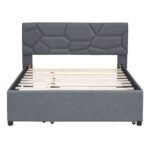 kristi-gray-full-platform-bed-trundle-open