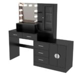 large-black-vanity-dresser-combo-angle