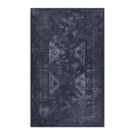 loom-luxe-5×8-black-gray-washable-rug-isolated