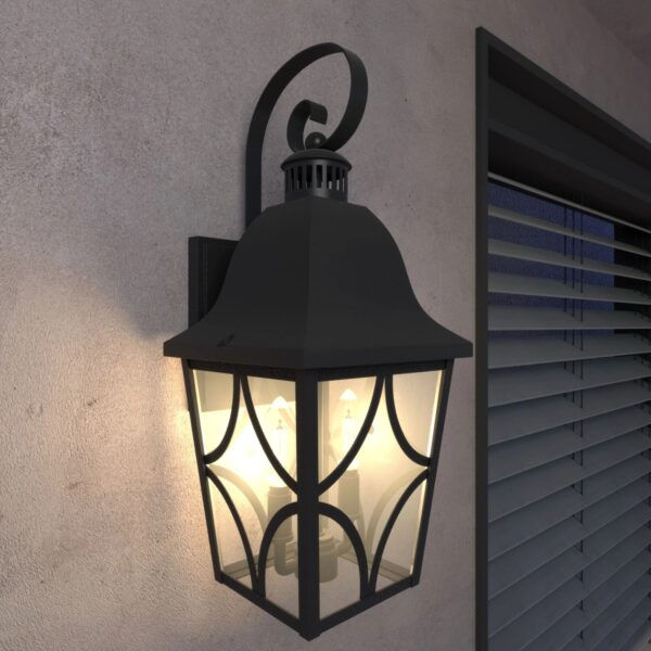 matte-black-waterproof-outdoor-wall-sconce-decor-wall